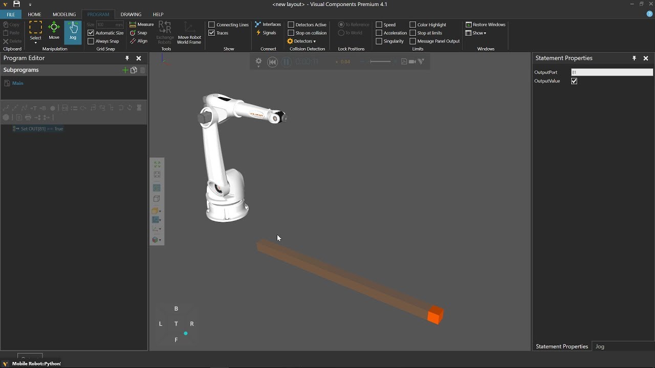 Visualize a Vehicle Path Visual Components Academy