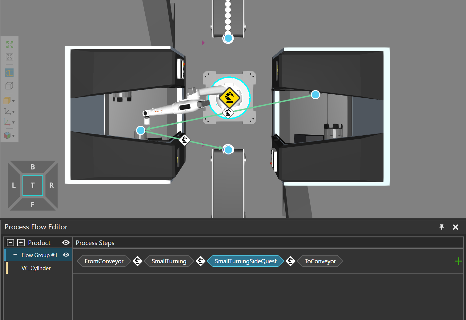 Process editor. The Flow редакторы.