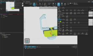 Model a gripper using motion controller V2